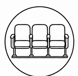 Auditorium seating upholstery in Sarasota, FL