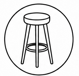 Commercial bar stool upholstery in Sarasota, FL